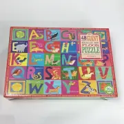 GIANT REALLY BIG Floor Puzzle for Kids Alphabet ABC 48 Pieces 3+