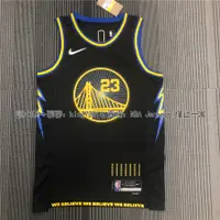 在飛比找蝦皮購物優惠-NBA 75週年 球衣 勇士 隊 Warriors 23 號