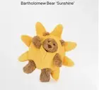 2025 JellyCat Bartholomew Bear “Sunshine” Plush Doll New Arrivals 25CM