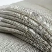 [CIADAZ] Silver Fiber Mesh Fabric,Anti-Radiation EMF Shielding Netting Versatile Cloth,Anti-Static Signal Blocking Fabric-150×66cm