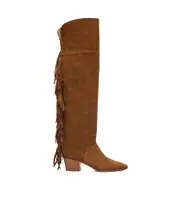 Casadei Beat Over The Knee Boots 36,37,38.5,38,39,40,41 Brown