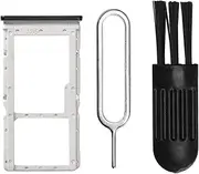SIM Card Tray Set Durable Lightweight Easy Installation for Note 8 PRO (Black)