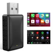 Wireless Android Auto CarPlay Adapter Plug and Play 2 in 1 Car Dongle 5Ghz Fast Connection OEM System
