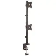 Startech Vertical Dual Monitor Mount For Vesa Mount Monitors Up To 27in (22lb...