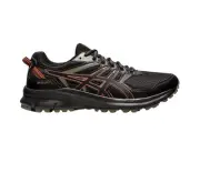 Men’s asics trail scout 2 black /cherry tomato Extra Wide Size 10.5 Us
