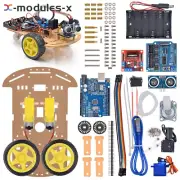 Avoidance Tracking Smart Robot Car Chassis Kit Ultrasonic module For Arduino DIY