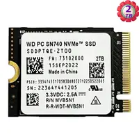 在飛比找樂天市場購物網優惠-WD SN740 2TB 2T M.2 2230 PCIE 