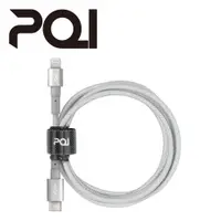 在飛比找PChome24h購物優惠-PQI iCable CL100 蘋果數據線 北極銀