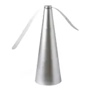 Fly Fan Automatic Fly Trap Repellent Keep Flies Bugs Food From Away Fruits - Silver