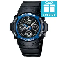 在飛比找momo購物網優惠-【CASIO】G-SHOCK 運動賽車三眼指針錶(AW-59