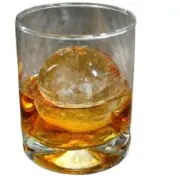 Display Fake Food Prop Dark Liquor With Round Ice Cube New