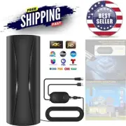 Digital TV Antenna Indoor 2200+ Miles Range Amplifier 4K 8K HDTV Signal Booster