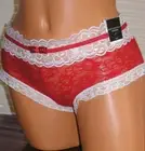 Panties Lingerie Metaphor Intimates Lace Hotshorts , Sz 8 XL Adult Gift