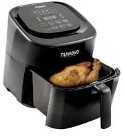 NUWAVE Brio 7-in-1 Air Fryer Oven, 7.25-Quart with One-Touch Digital Controls...