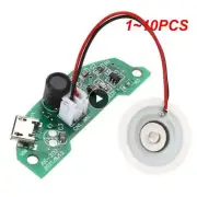 1~10PCS Mini Air Humidifier Kits Mist Maker and Driver Circuit Board Fogger Atom