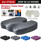 Orthopaedic Memory Foam Seat/Back Cushion Support Pain Chair Pillow Car Coccyx