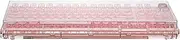 KiiBOOM Premium Acrylic Transparent Keyboard Dust Cover, Waterproof & Anti-Dust Keyboard Protector Cover for Mechanical Keyboard, Anti-Cat Keyboard Lid (Clear, 15.4'' x 5.3'' x 0.78'')