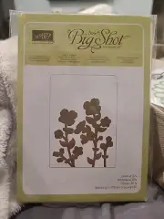Stampin Up Sizzix Big Shot Wildflower Meadow Embossing Folder