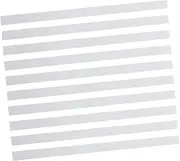 TEMPNAP 10pcs Reflective Tachometer Adhesive Strip Self-Adhesive Speed Tester Tape for Enhanced Visibility Low Light Easy Application and Versatile Cutting for Accurate Measurements