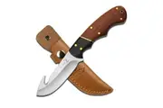 Elk Ridge Two Tone Gut Hook Skinner Knife w/ Sheath 190mm (K-ER-198)
