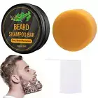 1pc Beard Shampoo Bar Organic Grey Beard Reverse Shampoo Bar Hair Darkening Soap
