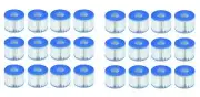 Intex PureSpa Type S1 Filter Cartridge Spa Replacement Cartridges 24 Pack