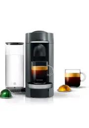 Nespresso Vertuo Plus Coffee and Espresso Maker by De'Longhi, Titan, ENV155T