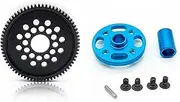 RC car for Tamiya Tt02 Tt02D 1/10 Model Car High Speed Metal Big Gear Kit (68T) 54500 Aluminum Kit Rz007