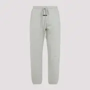[Fear Of God Essentials] Fear Of God Essentials-Heather Stone Grey Cotton Vintage Fleece Sweatpants-Uomo L STAND