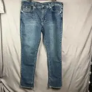 True Religion Geno SN Flap Slim Medium Drizzle Slim Fit Jeans Men's Size 40 $159
