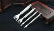 Leathercraft Lacing Thonging Chisel punching Tool for 3mm 1+2+4+6 Prongs/set DIY
