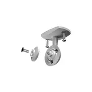 Ness 106-169 Compact Ceiling Radio Bracket Mount/Holder for Lux PIR Alarm White