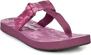 [TRESPASS] Unisex Kid's Jettie Flip Flops, Pink Azalea Camo, 1 US