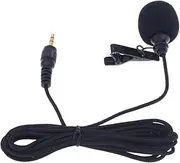 LIFKICH Hands Lavalier Mic Clip Lapel Microphone for Computer for Interviews Recording Streaming and Podcasting Omnidirectional Sound Capture Compact Design