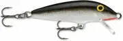 RAPALA ORIGINAL FLOATER F-5, F05, SILVER, S, 2", 1/16 oz, GREAT BALSA LURE