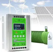 Upgraded Wind Solar Hybrid Charge Controller, 12V/24V/48V Auto Switch Regulator MPPT Boost Charge Regulator for Wind Turbine Generator Charger(12V/24V,6000W)