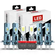 For Smart Forfour 2005-2007 6x Bulbs LED Headlights Hi/Low Beams + Fog Lights