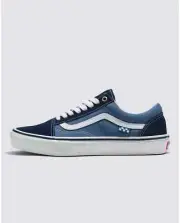 NIB Mens Vans Skate Old Skool Shoe $75 6 navy white rubber Duracap