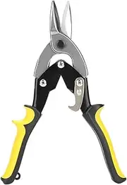 Marhynchus Straight Aviation Snips, 9.8in Aviation Snip Straight Cut Tin Cutting Shears for Metal Sheet, Scissors, Nippers and
