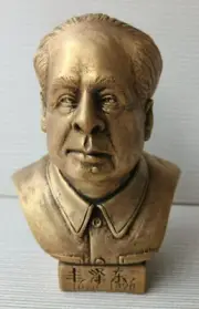 Original Chinese Communist Revolutionary MAO ZEDONG 毛澤東 bust statue figurine