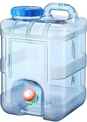 Camp Water Container - 10L Water Containers for Storage | Camping Water Container with Spigot, Hiking Water Storage Water Carrier, Portable Tank