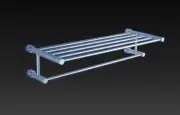 Bathroom accessories-Value chorme Towel shelf rack 60CM