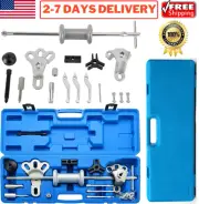 9 Way Slide Hammer Kit Auto Hub Gear Axle Wheel Bearing Dent Puller Set Remover