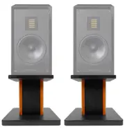 2) 8” Wood Bookshelf Speaker Stands For Pair MartinLogan LX16 Bookshelf Speakers