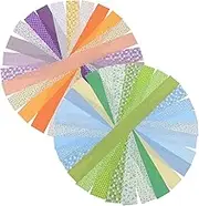 Bulk Fabric Strips 28 Sheets Quilting Cotton for Sewing Craft Fabric Patchwork Decor DIY Home Decorations