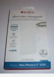 Zagg Invisible Shield Glass Elite Visionguard+ For iPhone 12 Pro Max NEW