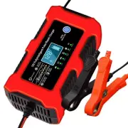 12V 24V 10 Amp Car Smart Battery Charger for LiFePO4 Lithium Lead-Acid AGM GEL