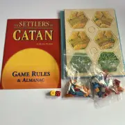 Settlers of Catan 3061 Replacement Parts Pieces: Roads Settlements Frame Tiles +