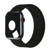 APPLE WATCH BAND BRAIDED SOLO LOOP 41MM SIZE 1 - BLACK UNITY