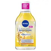 Nivea Brightening Micellar Water 400ml - 5% Serum with Vitamin E and C and Amino Acid Complex